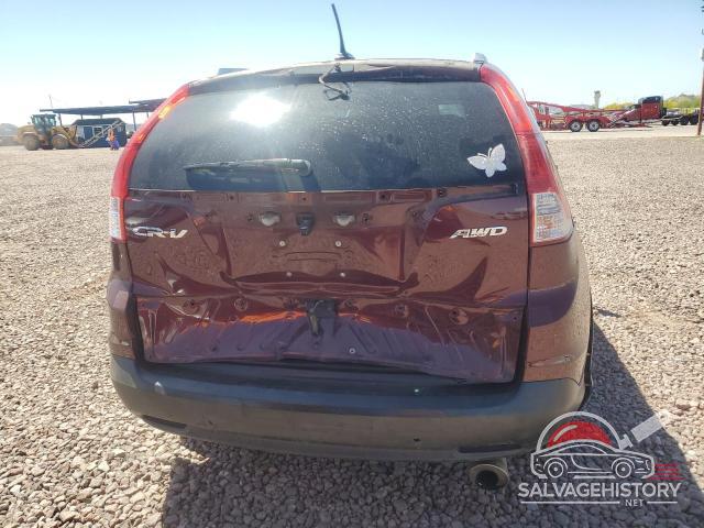 5J6RM4H73CL008207 2012 HONDA CRV photo no. 6