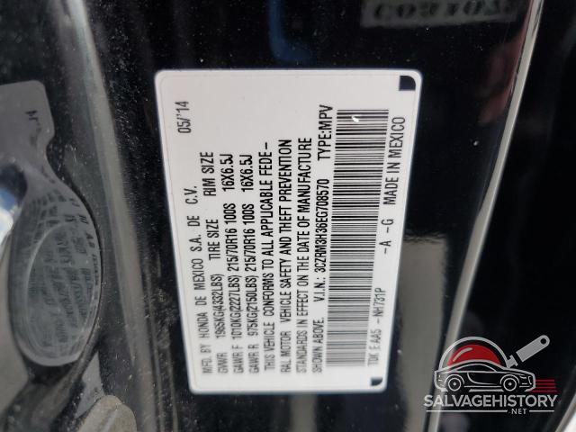 3CZRM3H36EG708570 2014 HONDA CRV photo no. 14