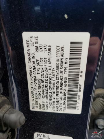 2HKRM4H55FH664955 2015 HONDA CRV photo no. 13