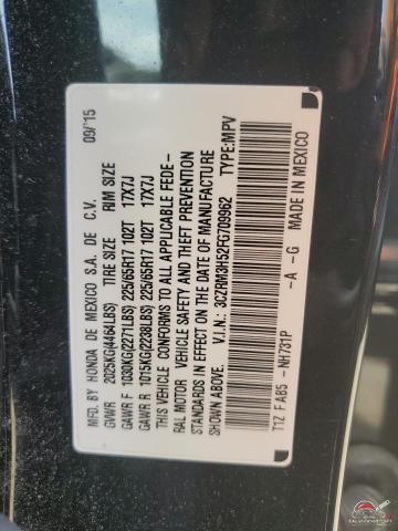 3CZRM3H52FG709962 2015 HONDA CRV photo no. 12