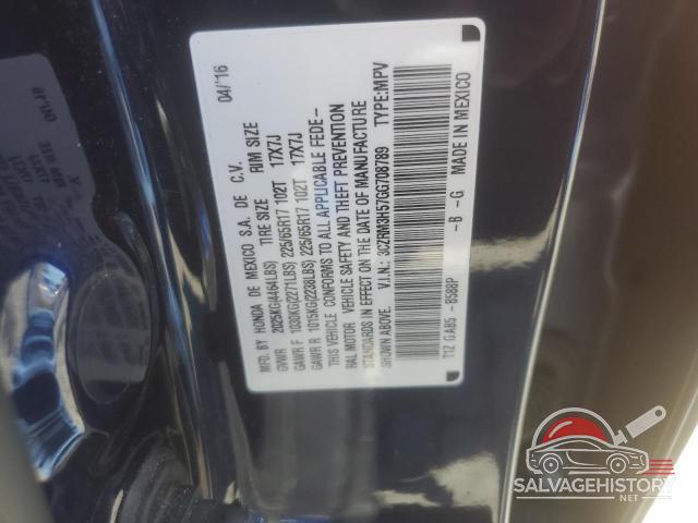 3CZRM3H57GG708789 2016 HONDA CRV photo no. 12