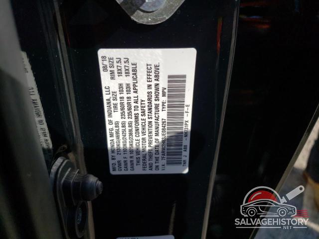 7FARW2H83JE084267 2018 HONDA CRV photo no. 13