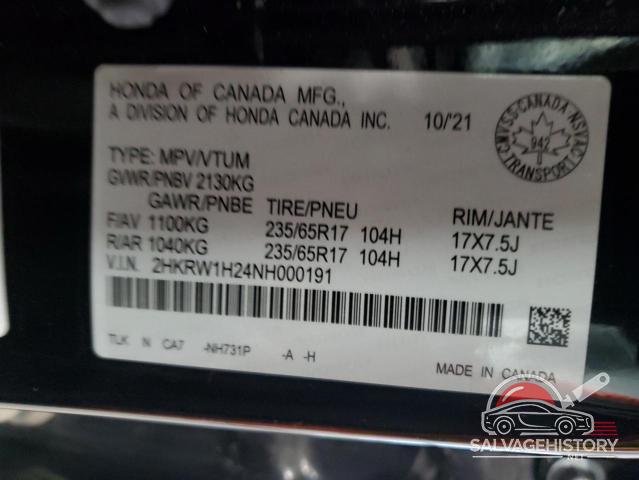 2HKRW1H24NH000191 2022 HONDA CRV photo no. 14