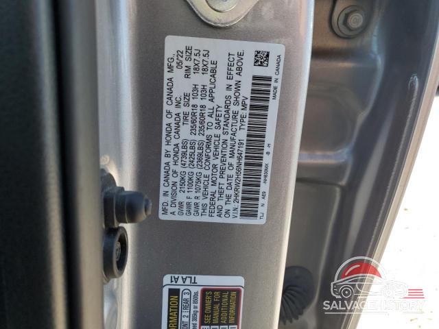 2HKRW2H56NH647191 2022 HONDA CRV photo no. 13
