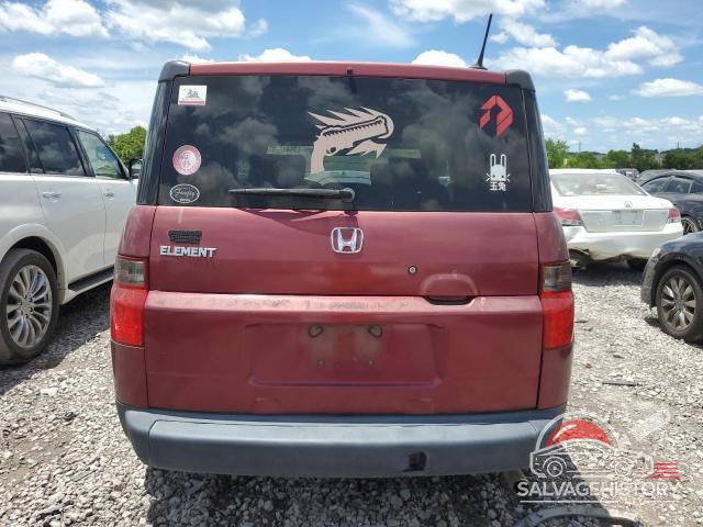 5J6YH187X7L011643 2007 HONDA ELEMENT photo no. 6