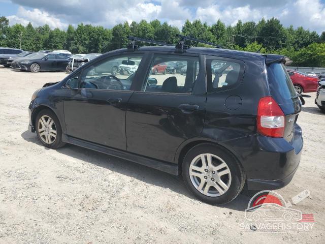 JHMGD38617S063649 2007 HONDA FIT photo no. 2
