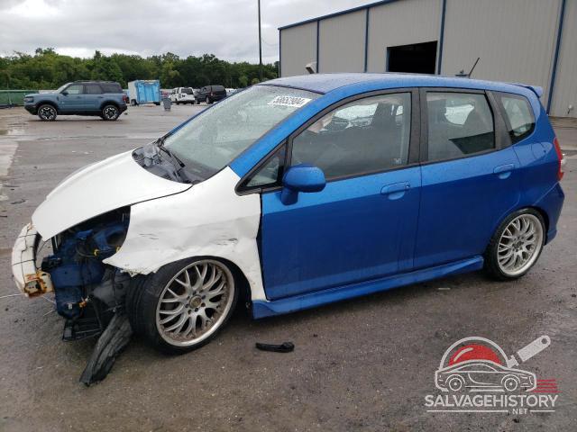 JHMGD38647S053875 2007 HONDA FIT photo no. 19