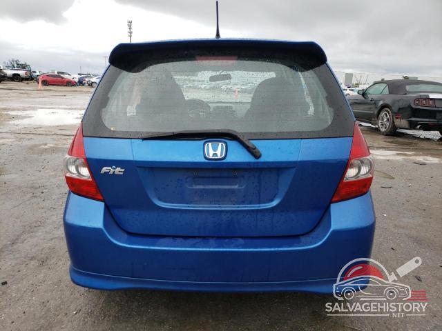 JHMGD38647S053875 2007 HONDA FIT photo no. 6