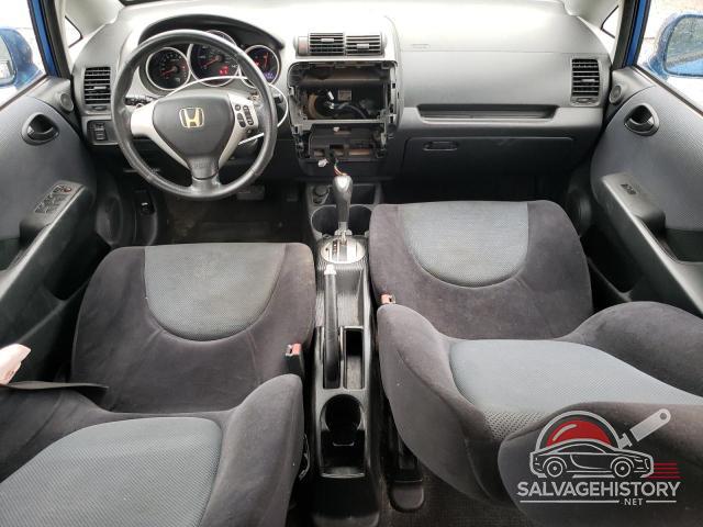 JHMGD38647S053875 2007 HONDA FIT photo no. 8