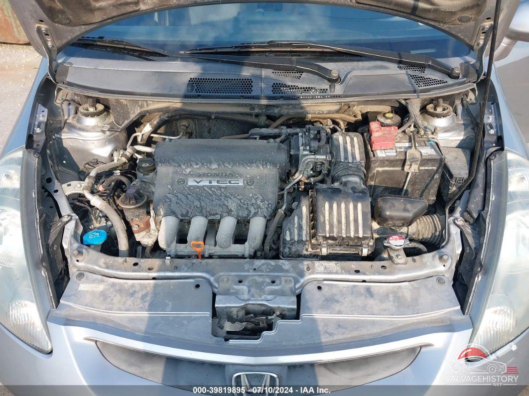 JHMGD38647S057201 2007 HONDA FIT photo no. 10