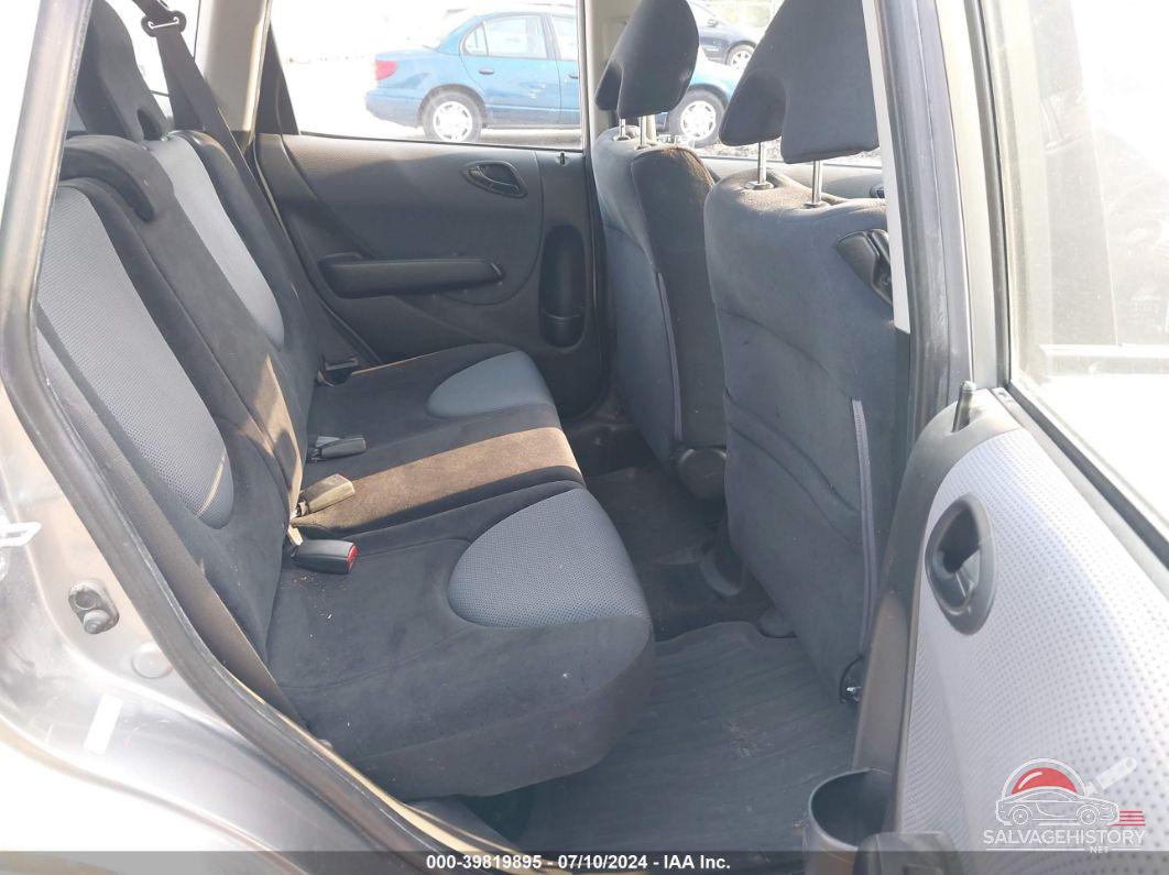 JHMGD38647S057201 2007 HONDA FIT photo no. 8