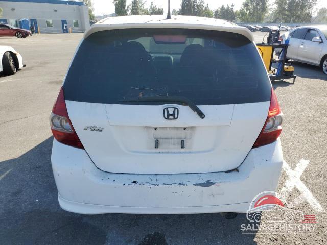 JHMGD38677S044295 2007 HONDA FIT photo no. 6