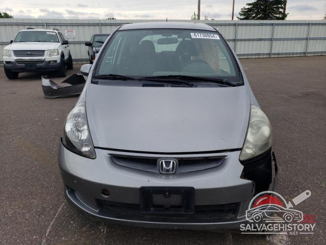 JHMGD37628S006363 2008 HONDA FIT photo no. 5