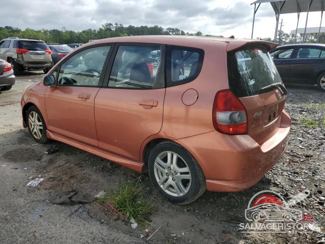 JHMGD38658S015511 2008 HONDA FIT photo no. 2