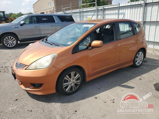 JHMGE88429S003679 2009 HONDA FIT photo no. 9