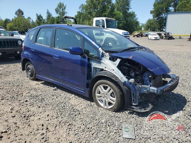 JHMGE88469C000939 2009 HONDA FIT photo no. 4