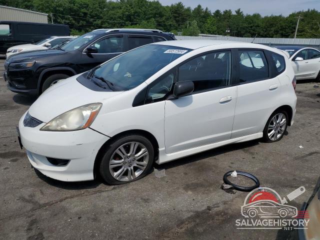 JHMGE88469S003894 2009 HONDA FIT photo no. 8