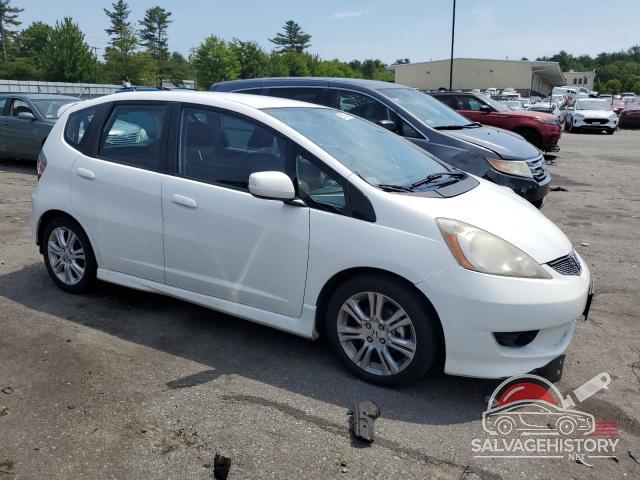 JHMGE88469S003894 2009 HONDA FIT photo no. 4