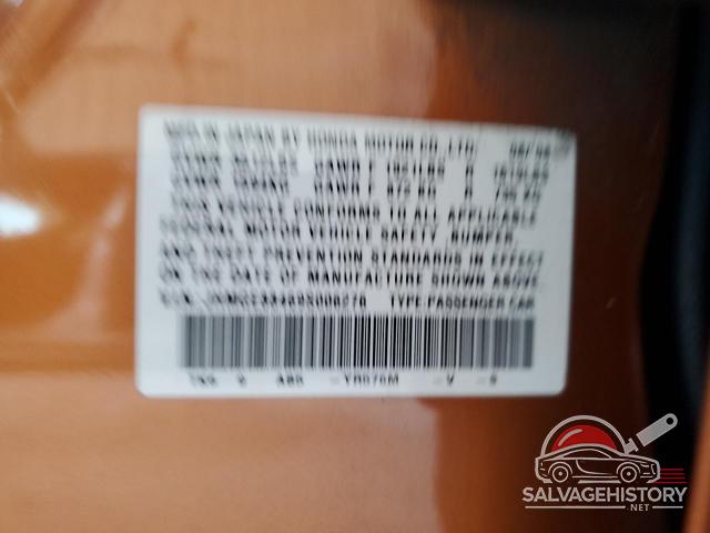 JHMGE88469S006276 2009 HONDA FIT photo no. 13