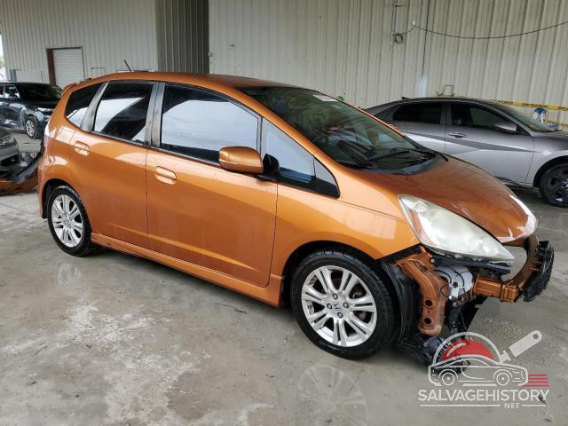 JHMGE88469S006276 2009 HONDA FIT photo no. 4