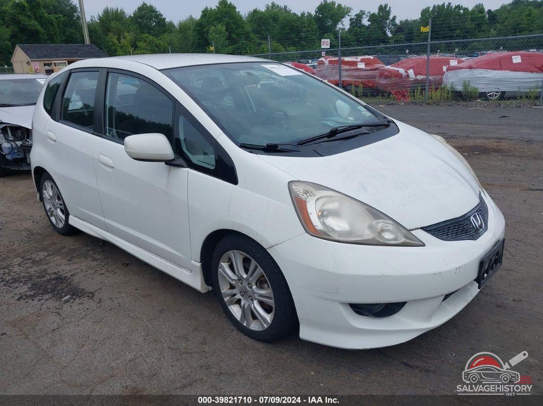 JHMGE88489S009924 2009 HONDA FIT photo no. 1