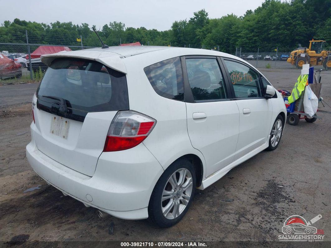 JHMGE88489S009924 2009 HONDA FIT photo no. 4