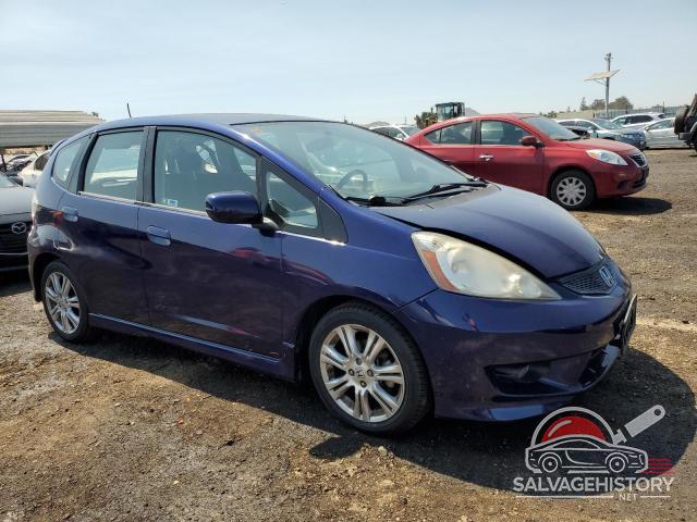 JHMGE884X9S044660 2009 HONDA FIT photo no. 4