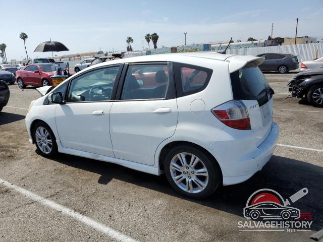 JHMGE88669S058931 2009 HONDA FIT photo no. 2