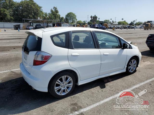 JHMGE88669S058931 2009 HONDA FIT photo no. 3