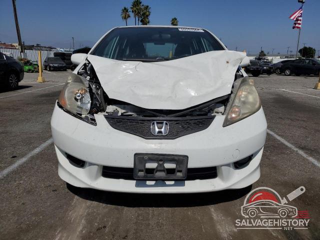 JHMGE88669S058931 2009 HONDA FIT photo no. 5