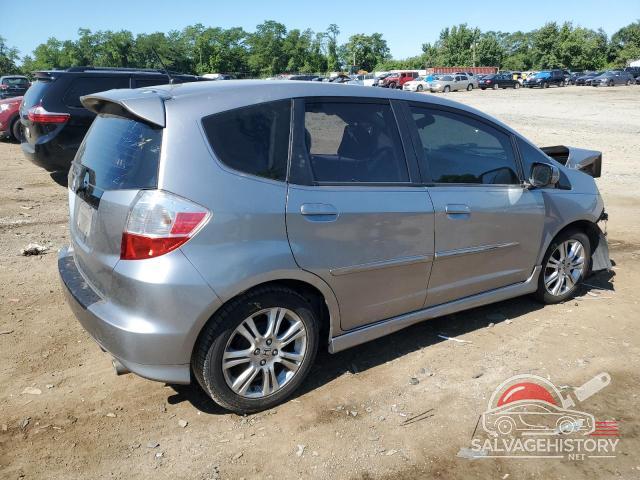 JHMGE8H65AS004296 2010 HONDA FIT photo no. 3