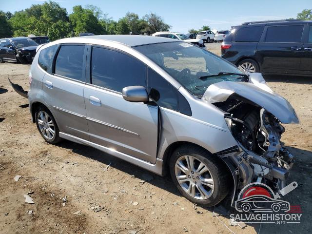 JHMGE8H65AS004296 2010 HONDA FIT photo no. 4