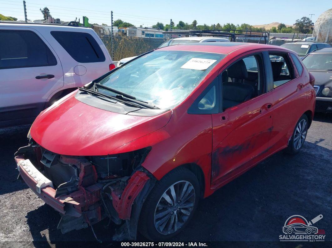JHMGK5H87HS015450 2017 HONDA FIT photo no. 2