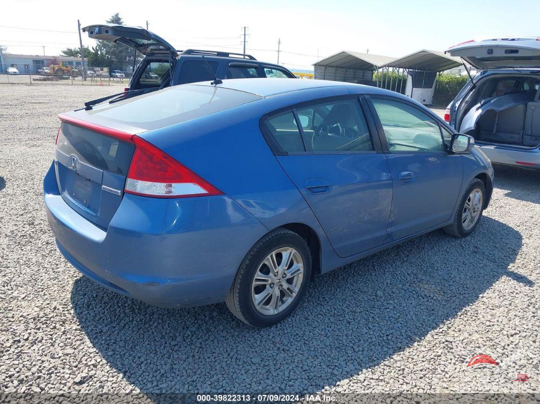 JHMZE2H79AS031516 2010 HONDA INSIGHT photo no. 4