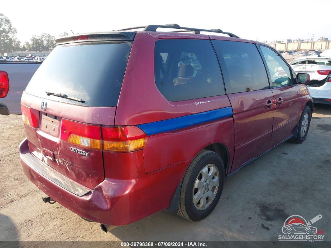 2HKRL18682H501964 2002 HONDA ODYSSEY photo no. 4