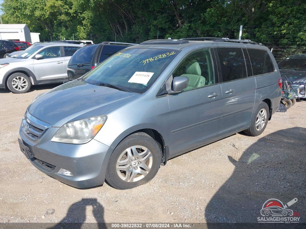 5FNRL38807B117261 2007 HONDA ODYSSEY photo no. 2