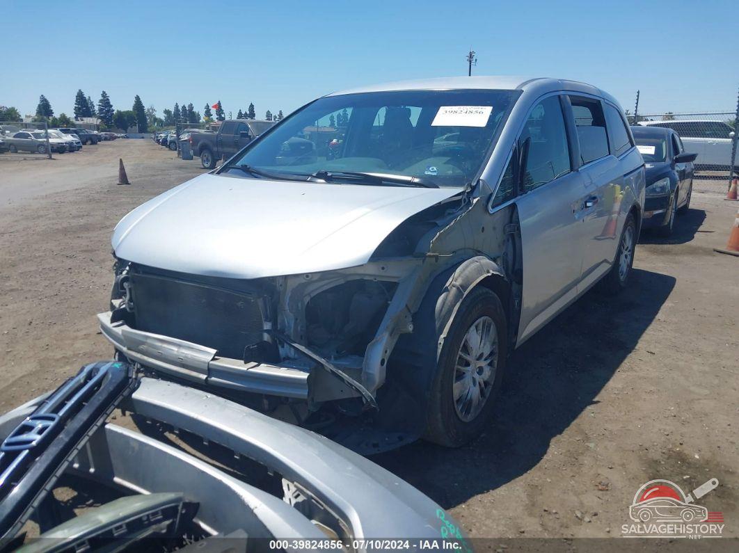 5FNRL5H25EB123738 2014 HONDA ODYSSEY photo no. 2