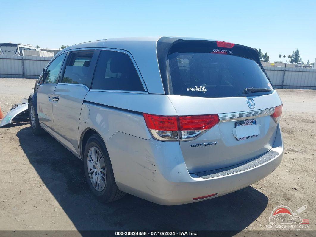5FNRL5H25EB123738 2014 HONDA ODYSSEY photo no. 3