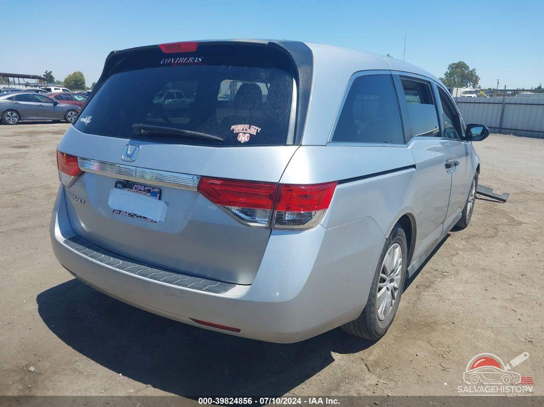 5FNRL5H25EB123738 2014 HONDA ODYSSEY photo no. 4