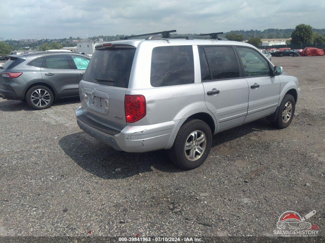 2HKYF18464H510294 2004 HONDA PILOT photo no. 4