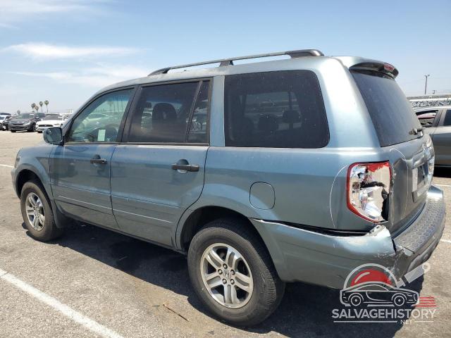 2HKYF18765H542464 2005 HONDA PILOT photo no. 2