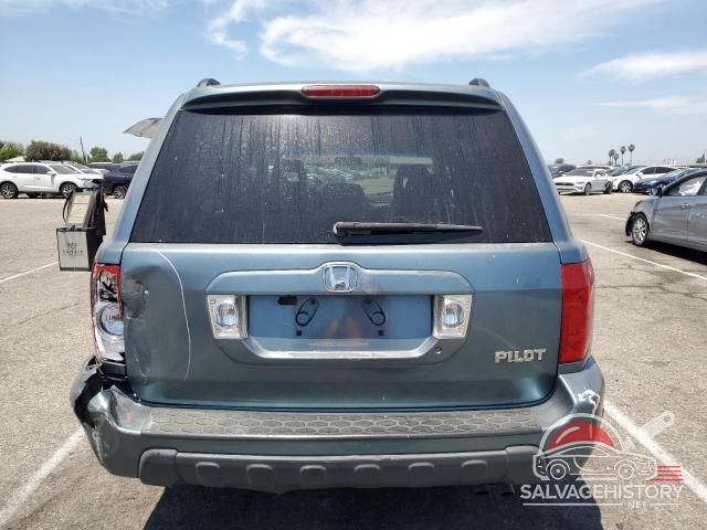 2HKYF18765H542464 2005 HONDA PILOT photo no. 6