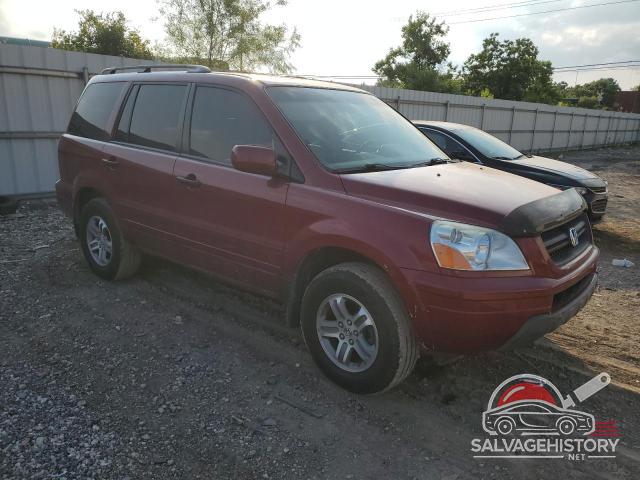 5FNYF18515B068341 2005 HONDA PILOT photo no. 4