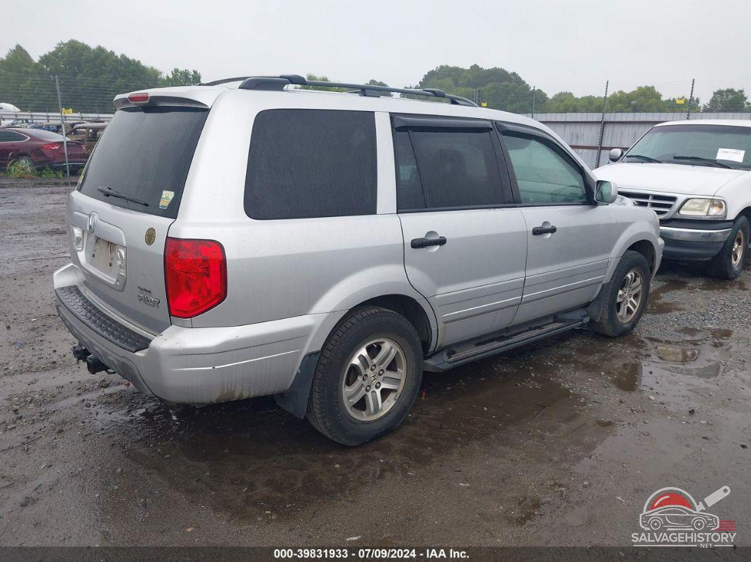 5FNYF185X5B063087 2005 HONDA PILOT photo no. 4