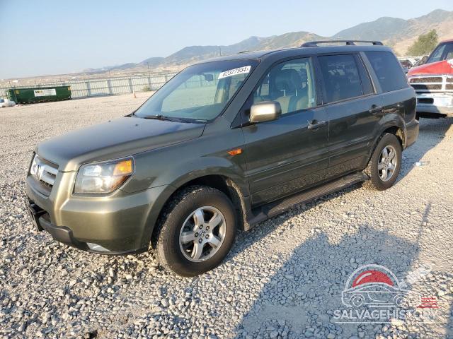 2HKYF187X6H506309 2006 HONDA PILOT photo no. 12