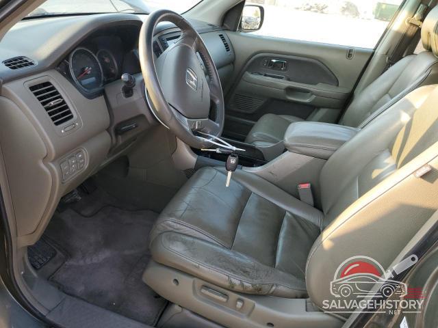 2HKYF187X6H506309 2006 HONDA PILOT photo no. 7