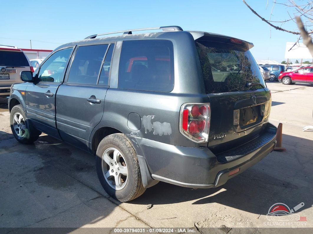 5FNYF28546B015897 2006 HONDA PILOT photo no. 3