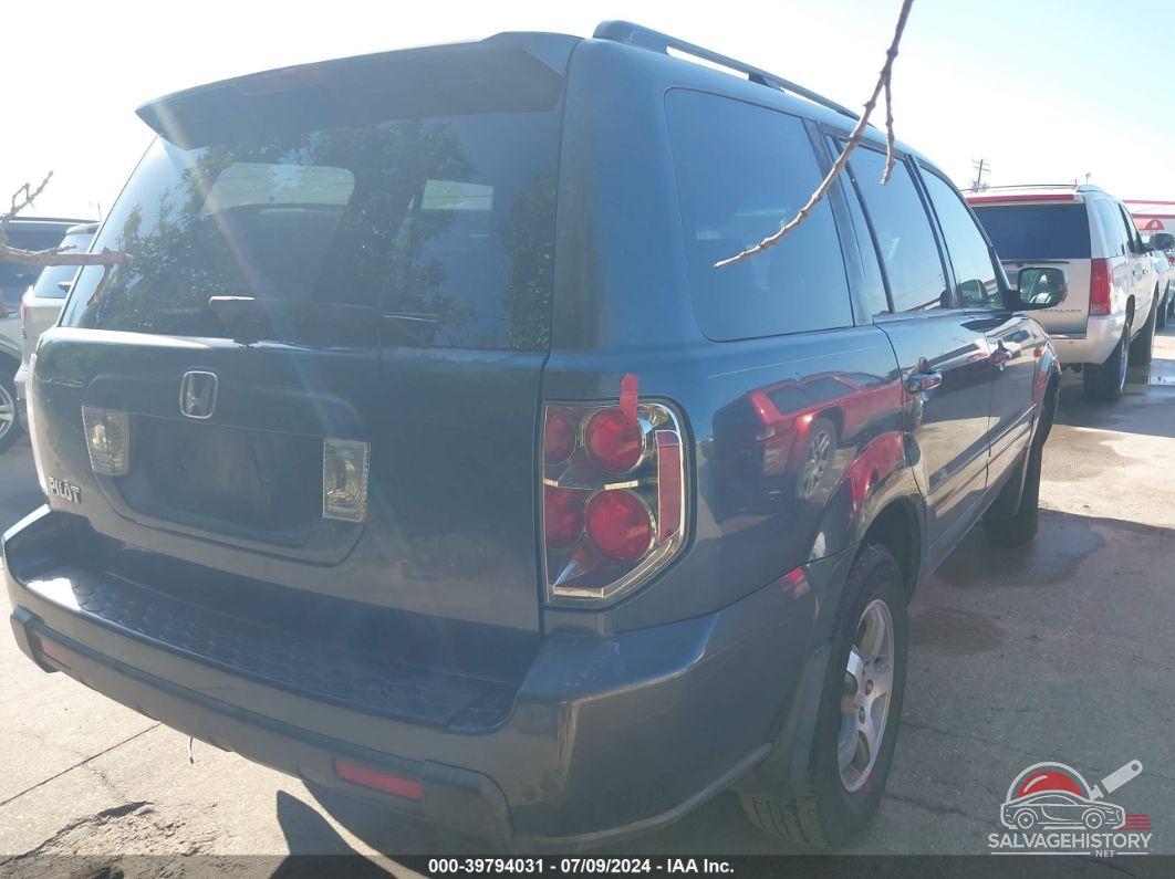 5FNYF28546B015897 2006 HONDA PILOT photo no. 4