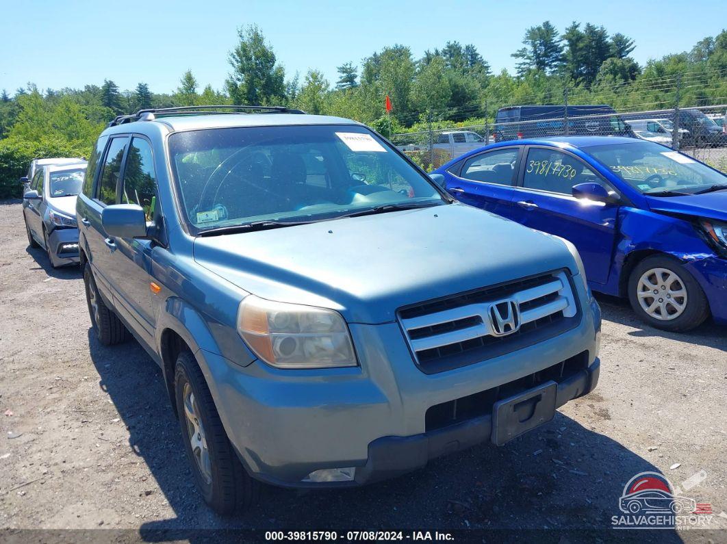 2HKYF18477H533443 2007 HONDA PILOT photo no. 13
