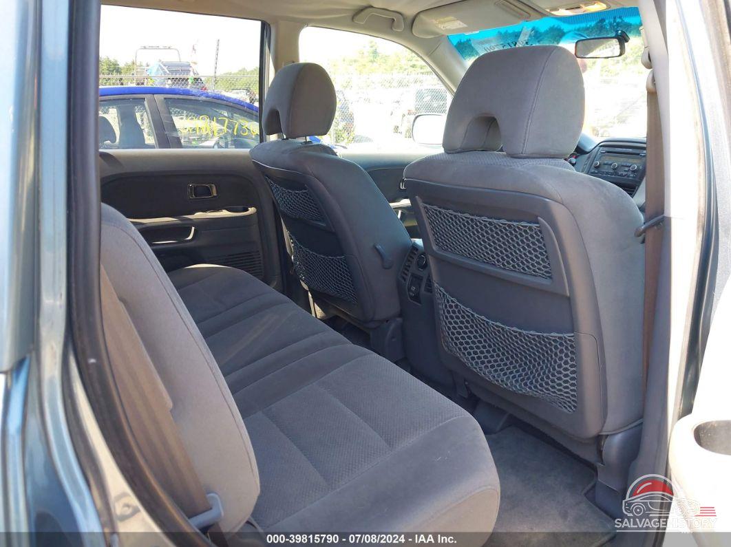 2HKYF18477H533443 2007 HONDA PILOT photo no. 8